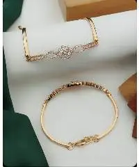 Gold Plated AD Bracelet