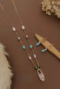 Gold Plated Premium Quality Western Mala Set