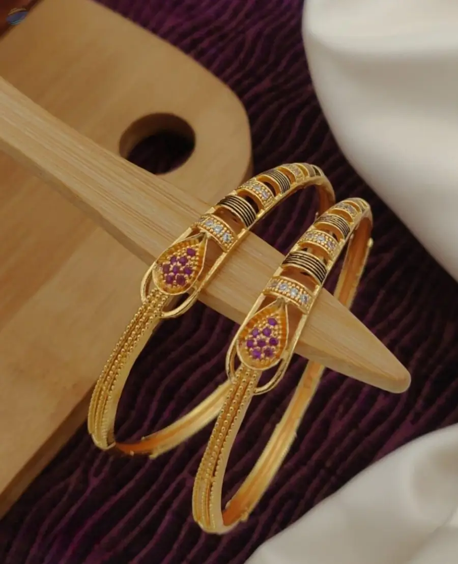 Premium Quality Gold Plated Brass Bangles