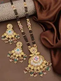 High Gold Plated Pure Brass Mangalsutra