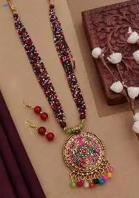 Antique Multicolor Necklace Set