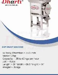 2 Hp Gravy Machine