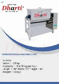 Namkeen Masala Mixer Machine 2 Feet