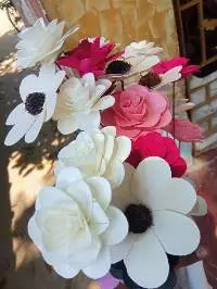 Wooden Flowers