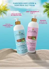 Sunscreen Body Lotion & Face Cream