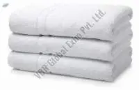 White Bath Towel
