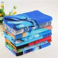 Printed Bath Towel