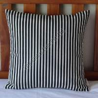 Cotton Striped Cushion Cover