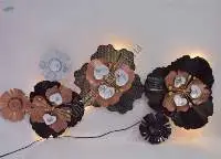 WD032 A LED Metal Wall Art
