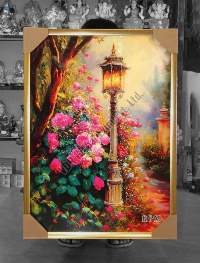 22cm x 28cm RPM Crystal Wall Painting