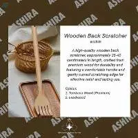 Wooden Back Scratcher (Tembusu Wood)