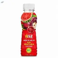 10.98 Fl Oz VINUT Bottle Red Vegetable Juice