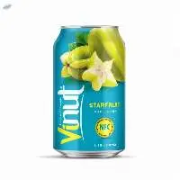11.1 Fl Oz VINUT Canned Starfruit Juice Drink