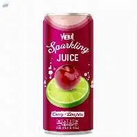 VINUT Cherry & Lime Juice Sparkling Water