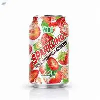 Canned Strawberry Juice Sparkling Water