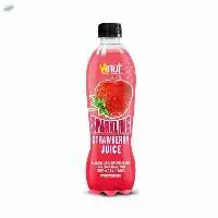 Bottle Sparkling Strawberry Juice Drink