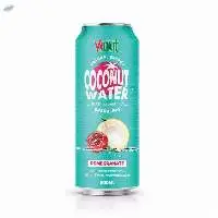 Sparkling Pure Coconut Water With Pomegranate