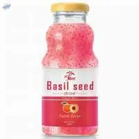 250ml Vinut Basil Seed Drink With Peach Flavor