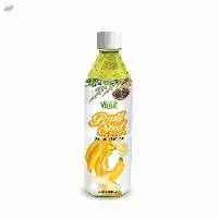 Basil Seed Drink With Banana Flavor