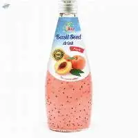 290ml Vinut Basil Seed Drink With Peach Flavor