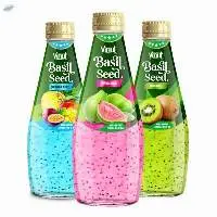 290ml Guava Basil Seed Drink