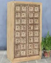 Vintage Wood Almirah/wardrobe