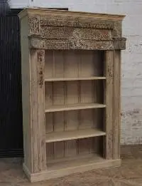Antique Library Bookshelf