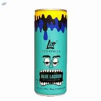 Blue Lagoon Cocktail Cans