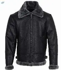 Leather B3 Fur Jacket (Men)