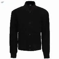 Leather Suede Bomber Jacket (Men)