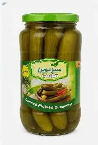 Pickled Cucumber in Glass Jar (1500gr)