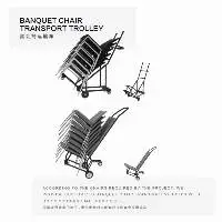 Banquet Chair Transport Trolley
