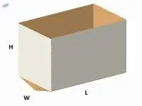 Single Wall Box Without Lid Flaps