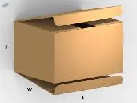 Folding box with Tuck-In flap (FEFCO 0210)