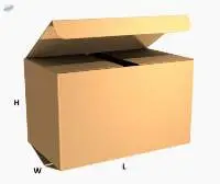Folding box with Tuck-In flap (FEFCO 0212)