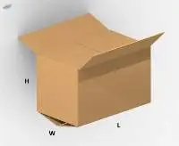 Single Wall Full Overlap Slotted Container