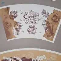 Cup Stock Paper for Hot/Cool Drink
