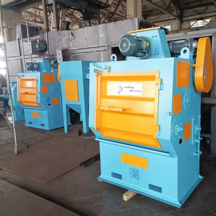 Tumble Belt Shot Blasting Machine to India