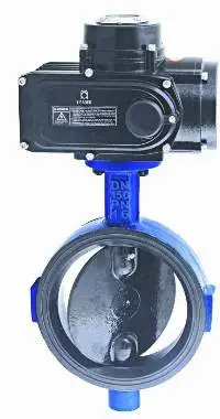 Cast Iron Motorised Butterfly Valve