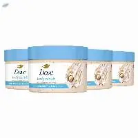 Dove Body Scrub - Crushed Macadamia & Rice Milk