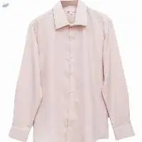 Baby Pink Textured Crepe Shirt