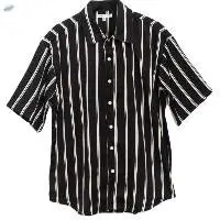 Tokyo Striped Oversized Half Sleeves Shirt