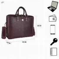 Genuine Leather Office Bag / Laptop Bag