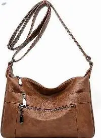 Genuine Leather Women Sling Bag/ Side Bag