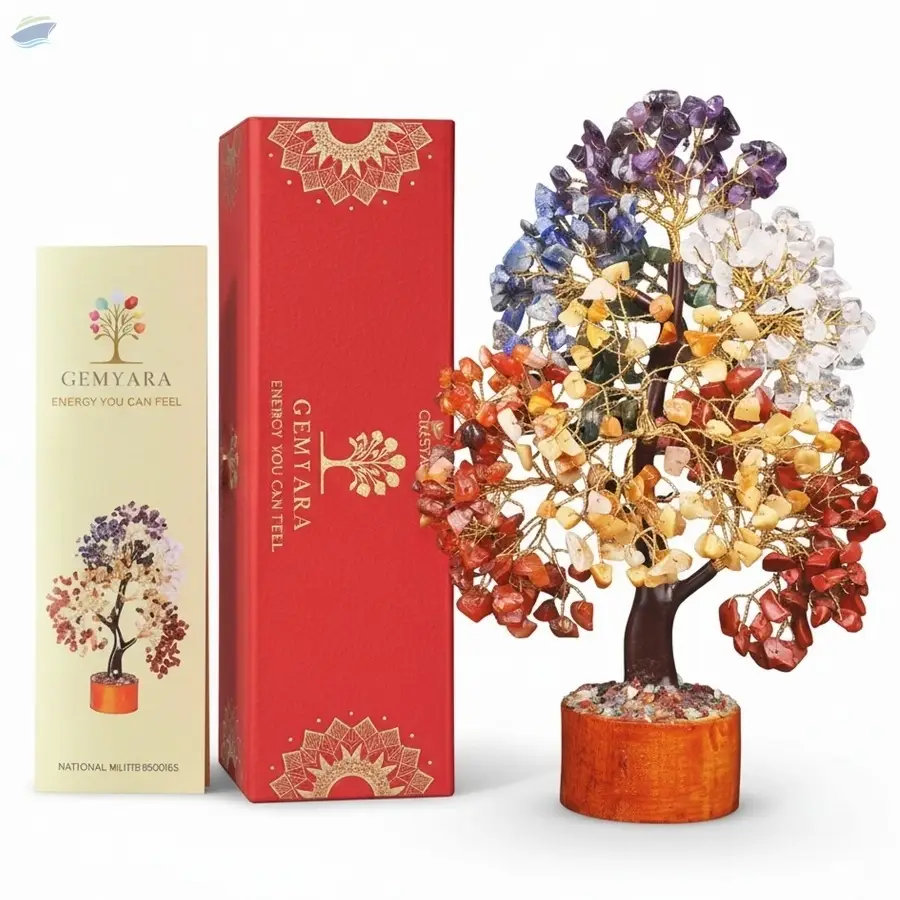 Crystal Tree With 500 Crystals