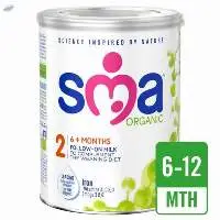 SMA Organic Follow-On Milk 6 Months+ 800g