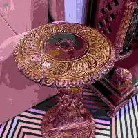 wooden furniture, including temples, tables