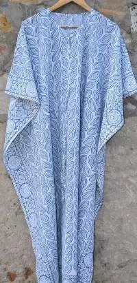 Block Printed Kaftans