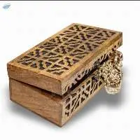 Handcrafted Wooden Storage Box