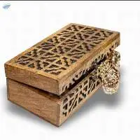 Handcrafted Wooden Storage Box